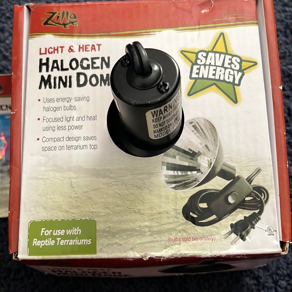 Halogen light and heat